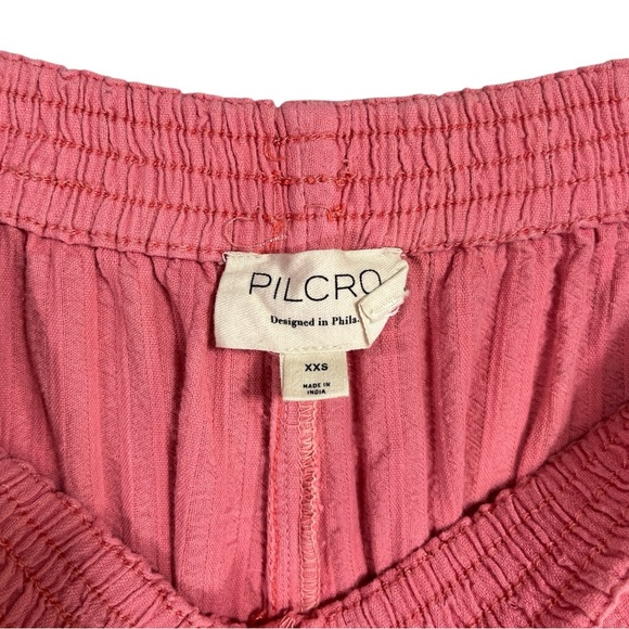 Anthropologie Pilcro Soft Barrel Pants in Pink Size XXS - Picture 7 of 9